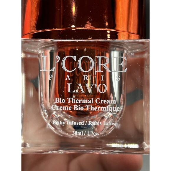 L'Core Paris Lav'o Bio Thermal Set Cream Mask and Serum 3-in-1 Gift Case New - Picture 3 of 16